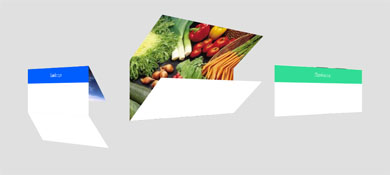 HTML5实现的3D图片折叠特效源码